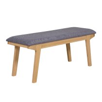 Casper Wooden Dining Bench With Seat In Oak