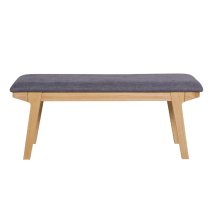 Casper Wooden Dining Bench With Seat In Oak