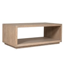 Fenwick Wooden Rectangular Coffee Table In Natural