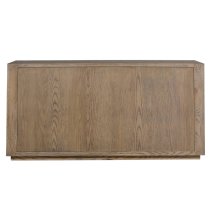 Fenwick Wooden Sideboard With 3 Drawers In Smoked Oak