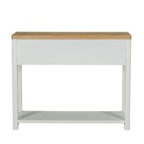 Folsom Wooden Console Table With 2 Drawers In Natural