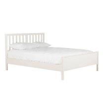 Folsom Wooden Low Foot King Size Bed In Natural