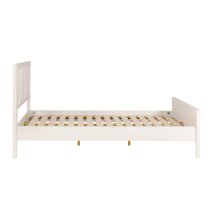 Folsom Wooden Low Foot King Size Bed In Natural