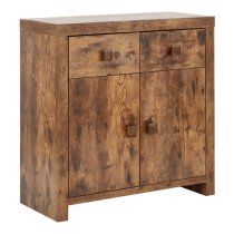 Jawcraig Sideboard With 2 Doors 2 Drawers In Mango Wood Effect