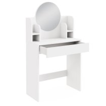 Iowa Wooden Dressing Table With 1 Drawer In White