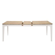 Mainz Wooden Rectangular Extending Dining Table In Taupe