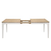 Mainz Wooden Rectangular Extending Dining Table In Taupe