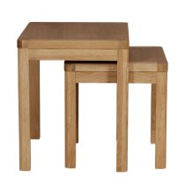 Reston Wooden Nest Of 2 Tables In Oak Natural