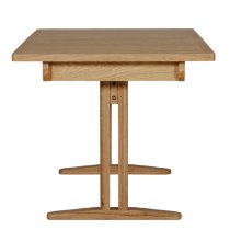 Reston Wooden Extending Rectangular Dining Table In Oak Natural