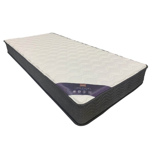 Savannah Fabric Single Mattress In White