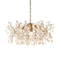 Aberdeen Glass Pendent Ceiling Light In Aged Silver