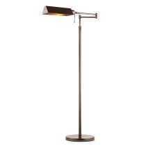 Cullman Metal Floor Lamp In Antique Brass