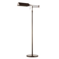 Cullman Metal Floor Lamp In Antique Brass