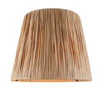 Reston Natural Fabric Shade Ceramic Table Lamp In Ivory