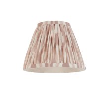 Laredo Neutral 16cm Shade Wood Table Lamp In Pink Clay