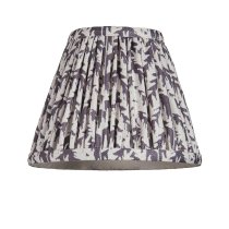 Lincoln Pearl Grey 16cm Shade Wood Table Lamp In Marlin Blue