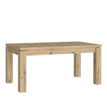 Tarboro Wooden Extending Dining Table in Artisan Oak