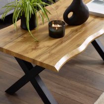 Halifax Wooden Coffee Table Rectangular In Oak