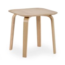 Kanata Wooden Side Table Square In Oak