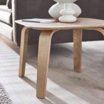 Kanata Wooden Side Table Square In Oak