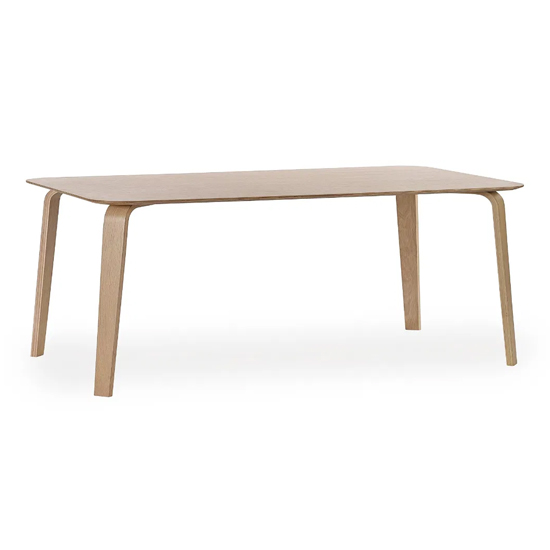 Kanata Wooden Dining Table Rectangular In Oak