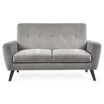 Macia Mobus Fabric 2 Seater Sofa In In Dove Grey