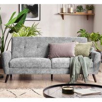 Macia Mobus Fabric 3 Seater Sofa In In Dove Grey