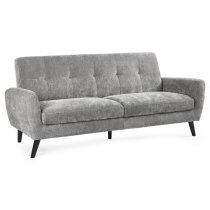 Macia Mobus Fabric 3 Seater Sofa In In Dove Grey