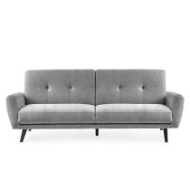 Macia Mobus Fabric Sofa Bed In In Dove Grey