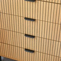 Sarnia Wooden Chest Of 5 Drawers Tall In Natural