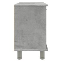 Putnam Wooden Vanity Unit With 1 Door In Concrete Grey