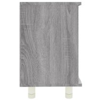 Putnam Wooden Vanity Unit With 1 Door In Grey Sonoma