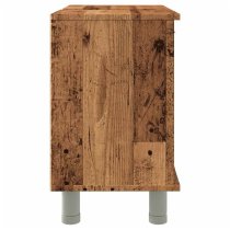 Putnam Wooden Vanity Unit With 1 Door In Brown Oak