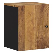 Pulaski Wooden Bathroom Wall Cabinet With 1 Door In Honey Brown