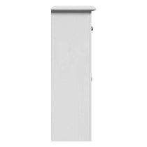 Potsdam Wooden Bathroom Cabinet With 1 Door 1 Drawer In White