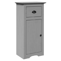 Potsdam Wooden Bathroom Cabinet With 1 Door 1 Drawer In Grey