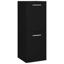 Preston Wooden 60cm Bathroom Furniture Set In Black