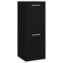 Preston Wooden 90cm Bathroom Furniture Set In Black White