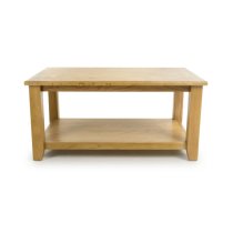 Magna Wooden Coffee Table Rectangular In Oak