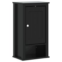 Avenel Wooden Bathroom Wall Cabinet In Black