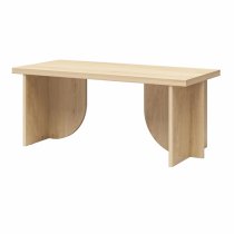 Vestal Wooden Coffee Table Rectangular In Light Oak