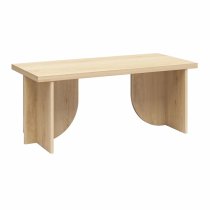 Vestal Wooden Coffee Table Rectangular In Light Oak