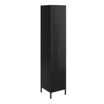 Marina Metal Storage Cabinet With 1 Door In Black