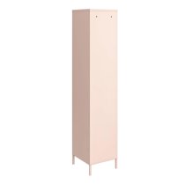 Marina Metal Storage Cabinet With 1 Door In Pink