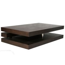 Fillippo Wooden Coffee Table Rectangular In Dark Elm