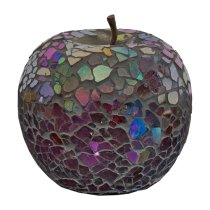 Clisson Decorative Mosaic Glass Apple Fruit