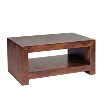 Mango Wood Contemporary Lamp Table