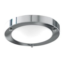 Modern Bathroom Light Chrome With Opal Glass