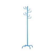 Cactus Contemporary Coat Stand In Blue