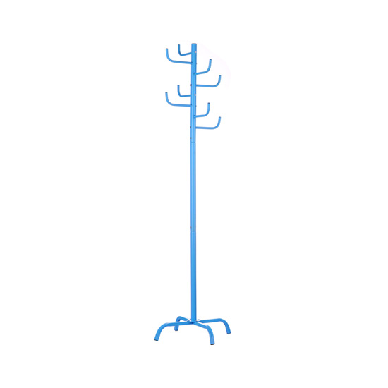 Cactus Contemporary Coat Stand In Blue